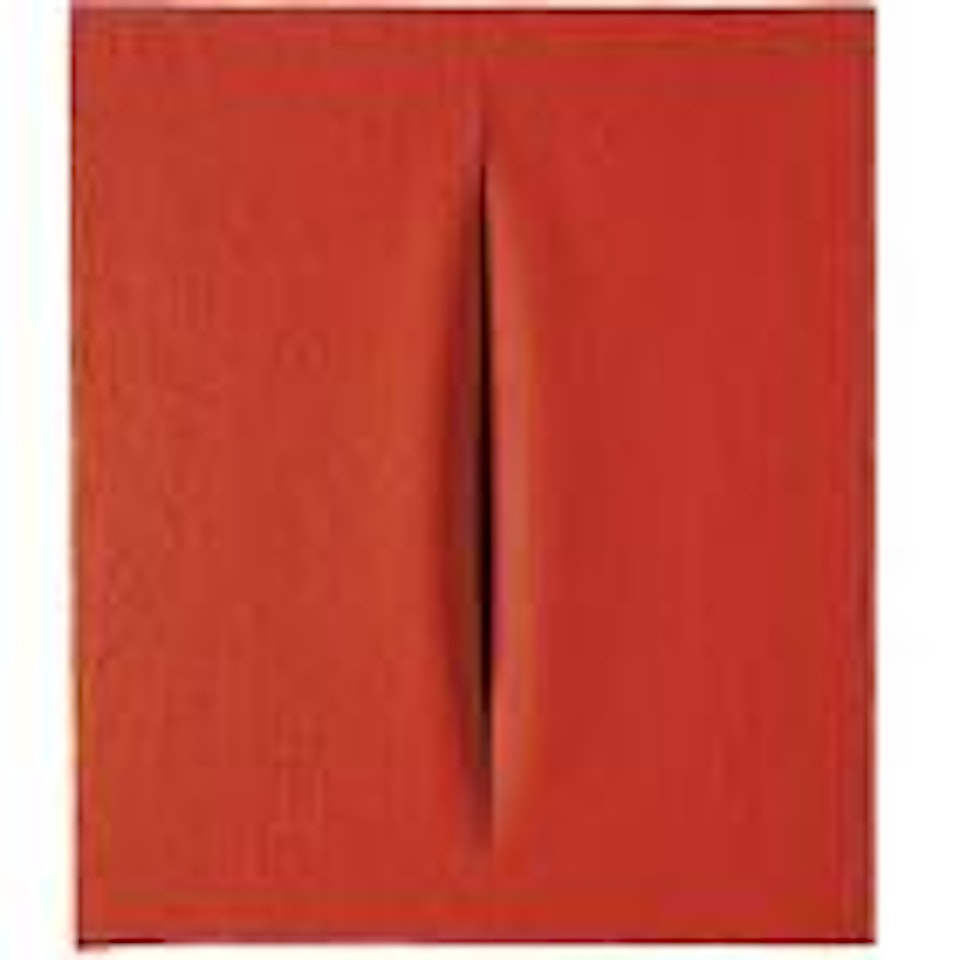 Spatial concept. waiting by Lucio Fontana