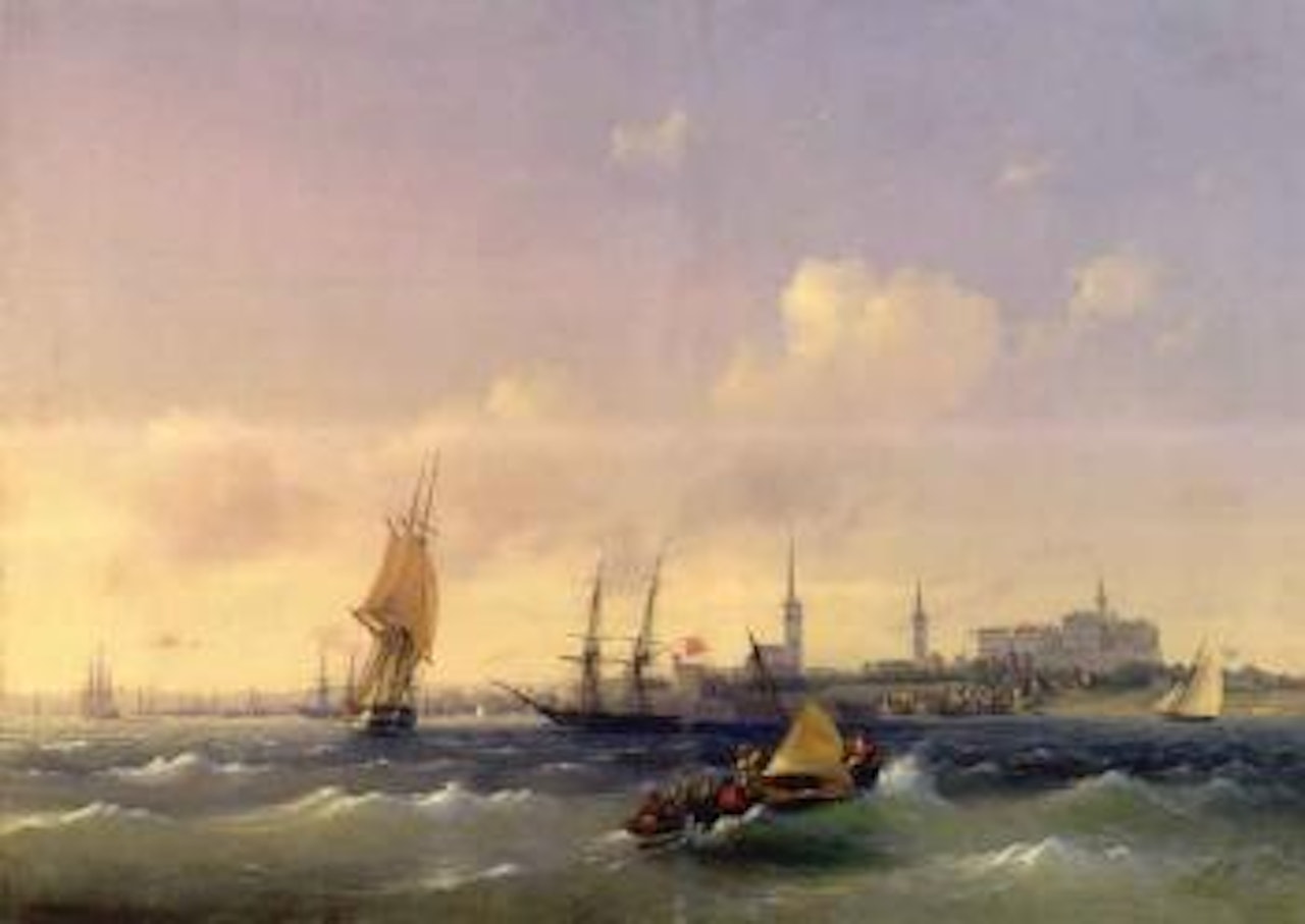 Revel, Estonia by Ivan Konstantinovich Aivazovsky