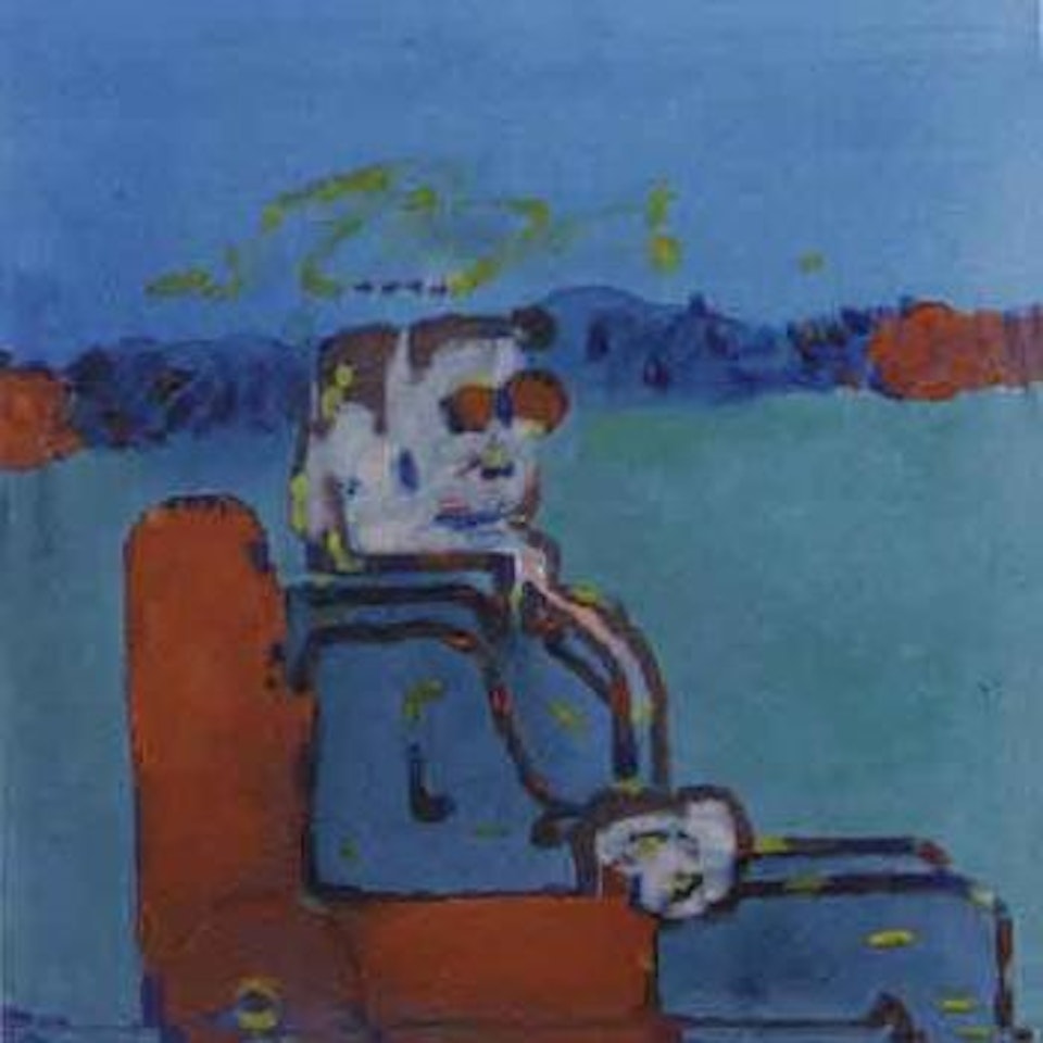 Figure in the dusk by Robert Hodgins