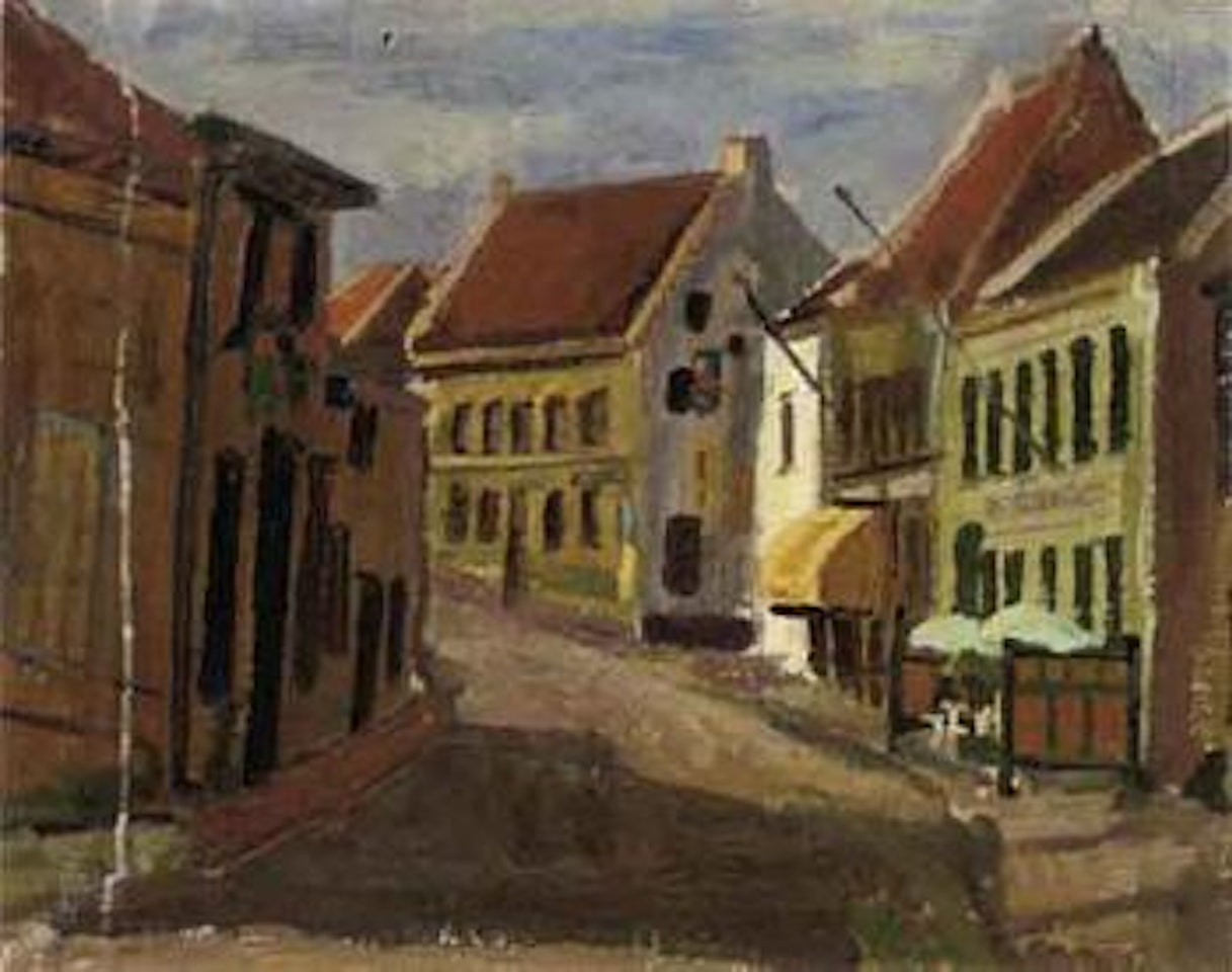 Village street, Thorn by Karel Appel