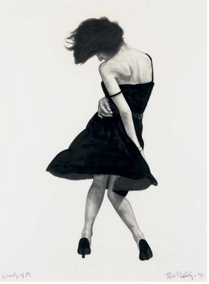 Study of M by Robert Longo
