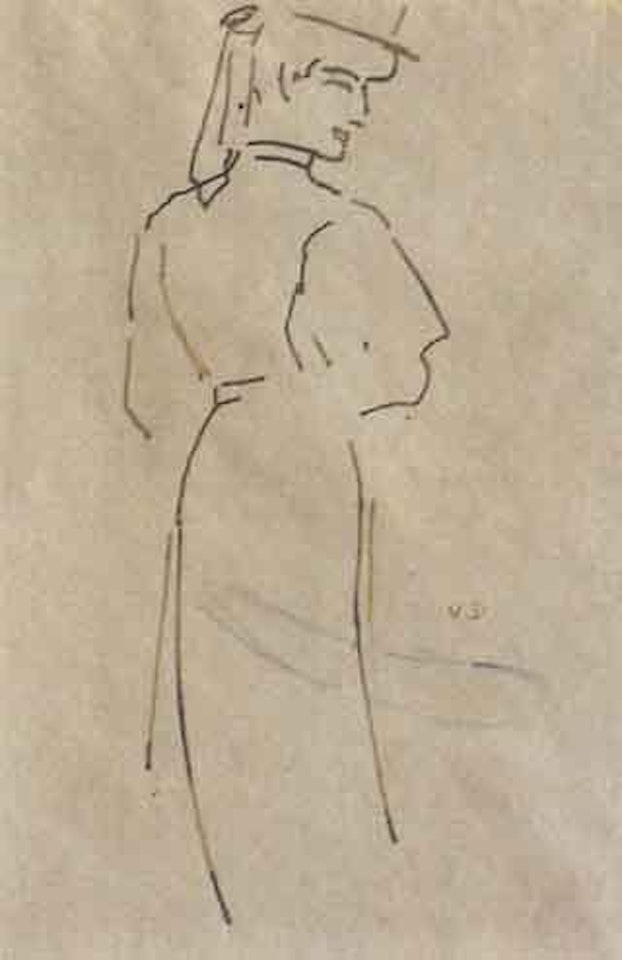 Elegante debout by Kees van Dongen