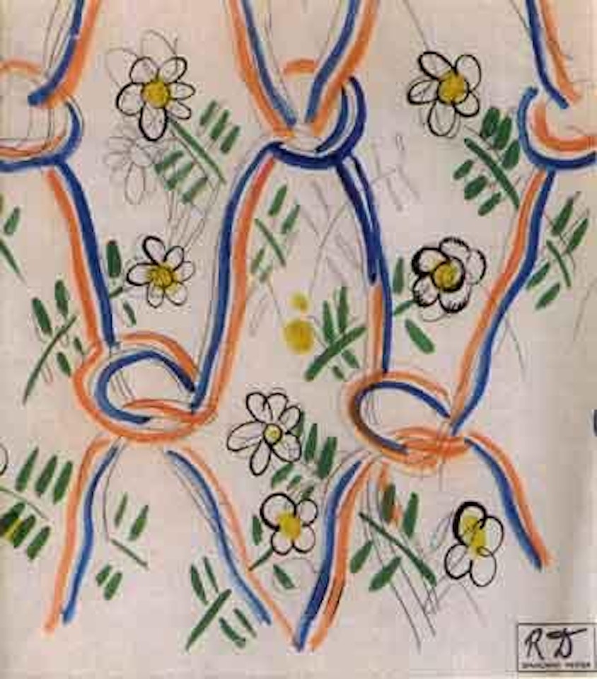 Composition florale by Raoul Dufy