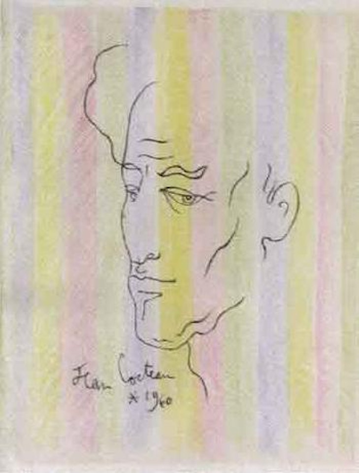 Profil d'homme by Jean Cocteau