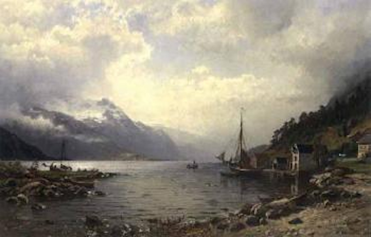 Fjord landscape from Western Norway by Anders Monsen Askevold