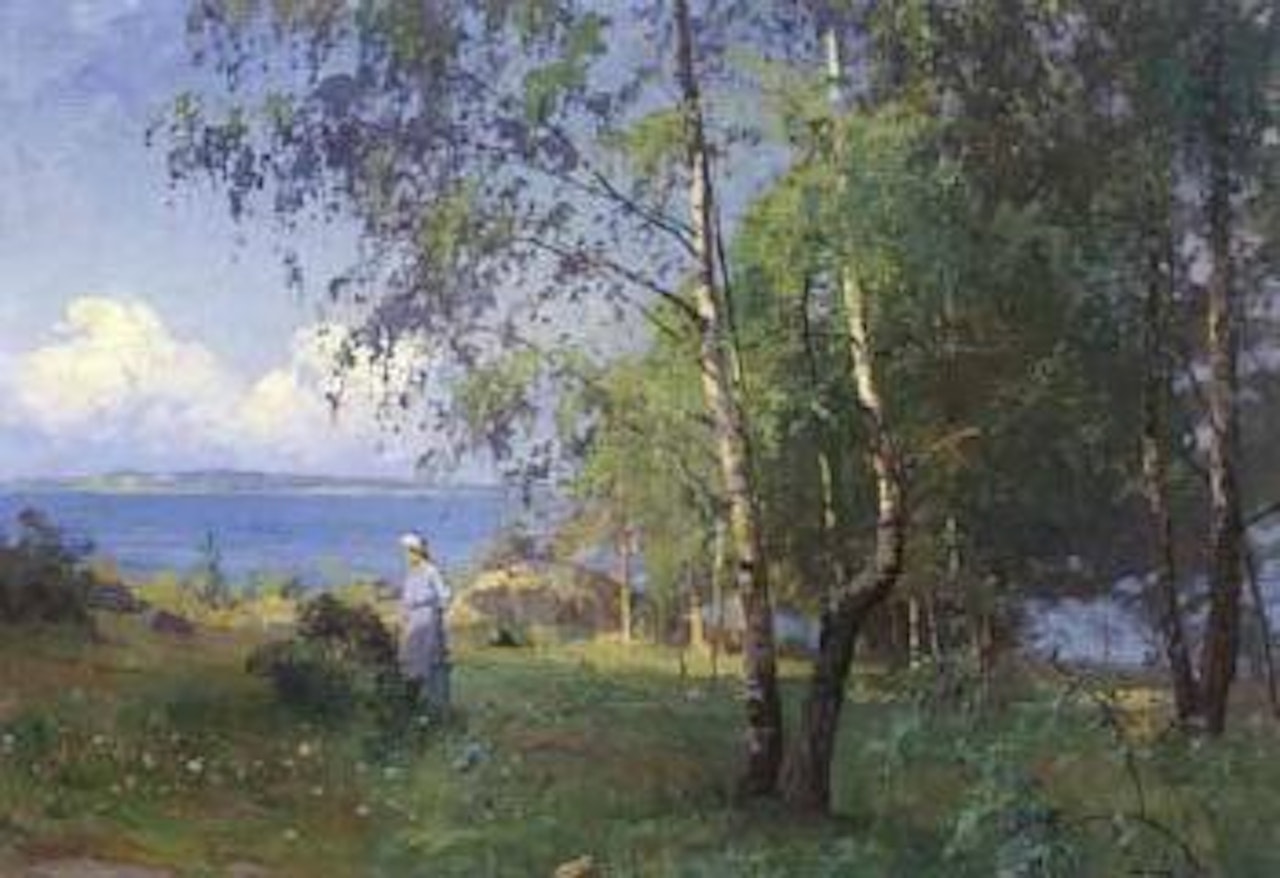 Afternoon by the fjord by Even Ulving