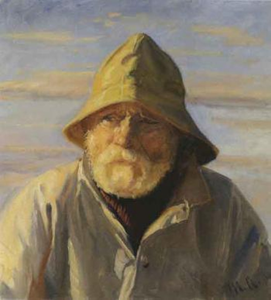 Skagen fisherman by Michael Ancher