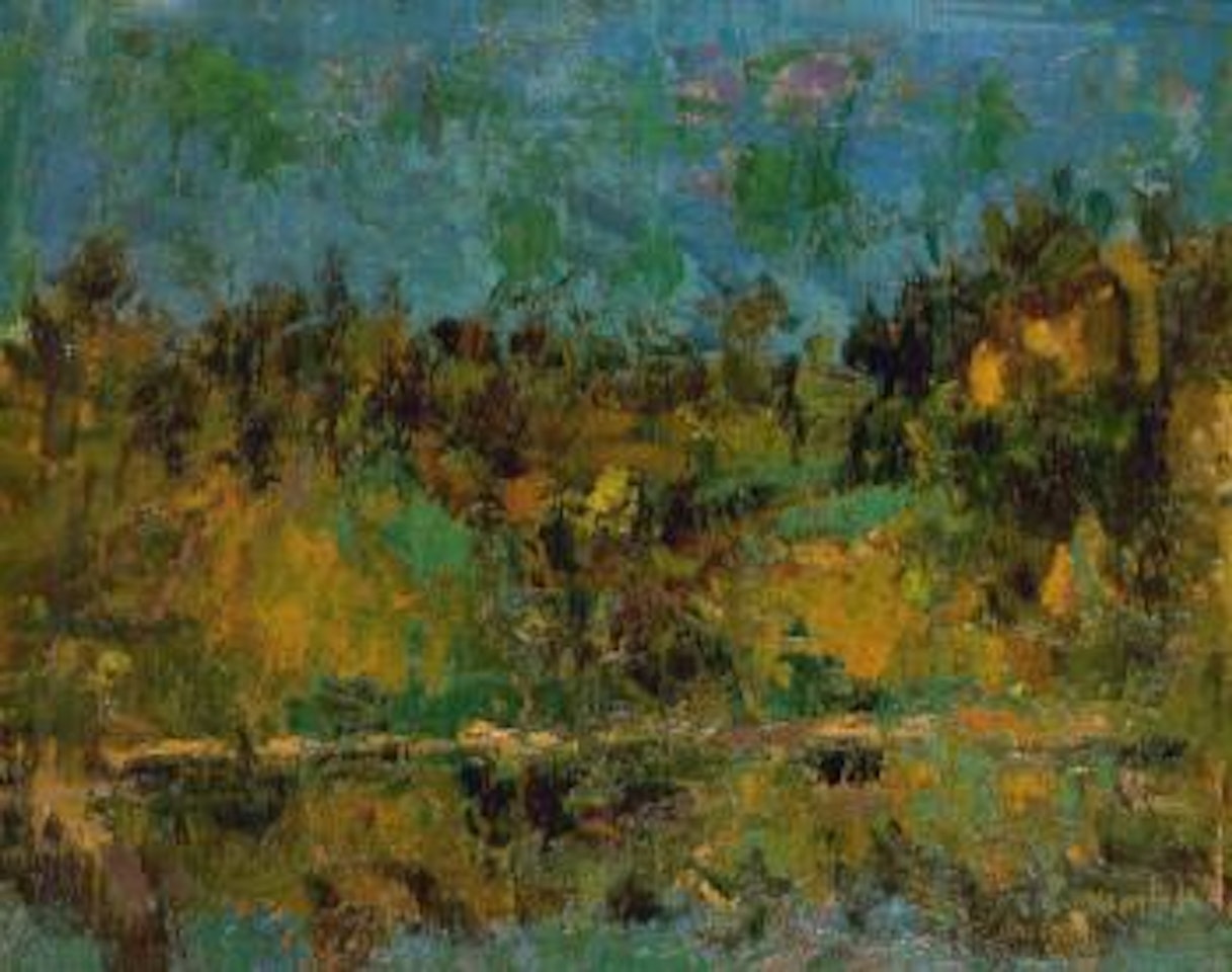 The Adda at Imborsago by Ennio Morlotti
