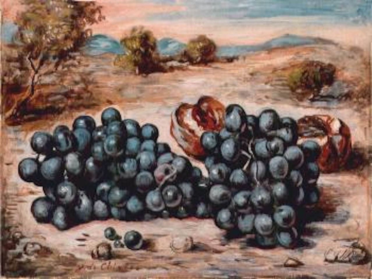 Silent life by Giorgio de Chirico