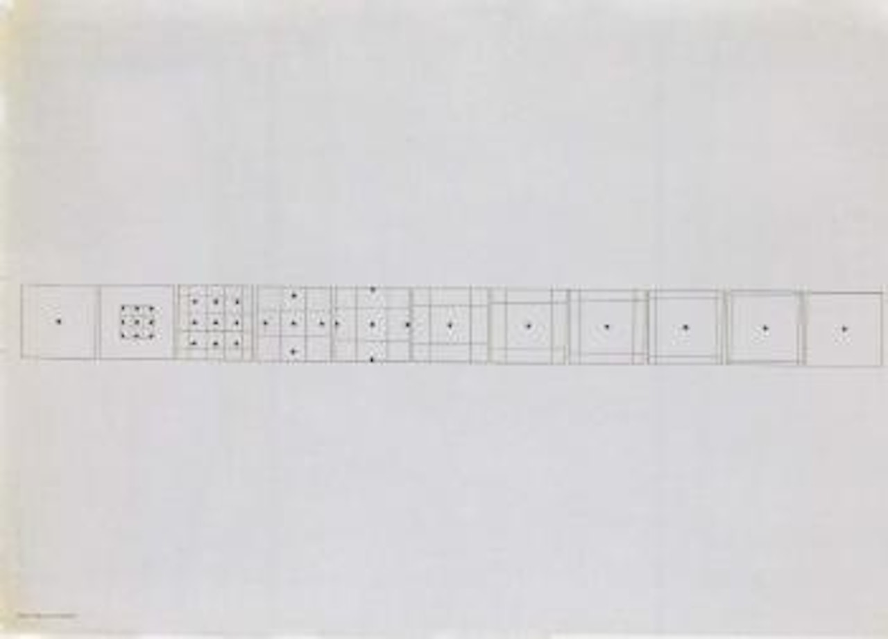 Far away by Alighiero Boetti