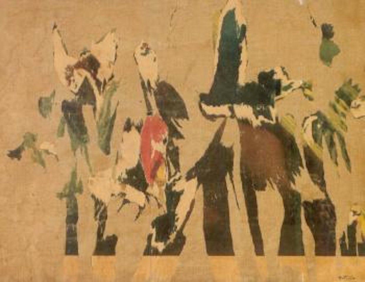 Fragments by Mimmo Rotella