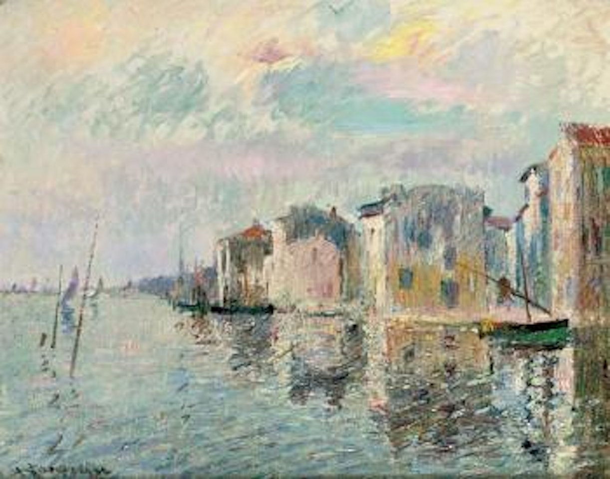Les Martigues by Gustave Loiseau