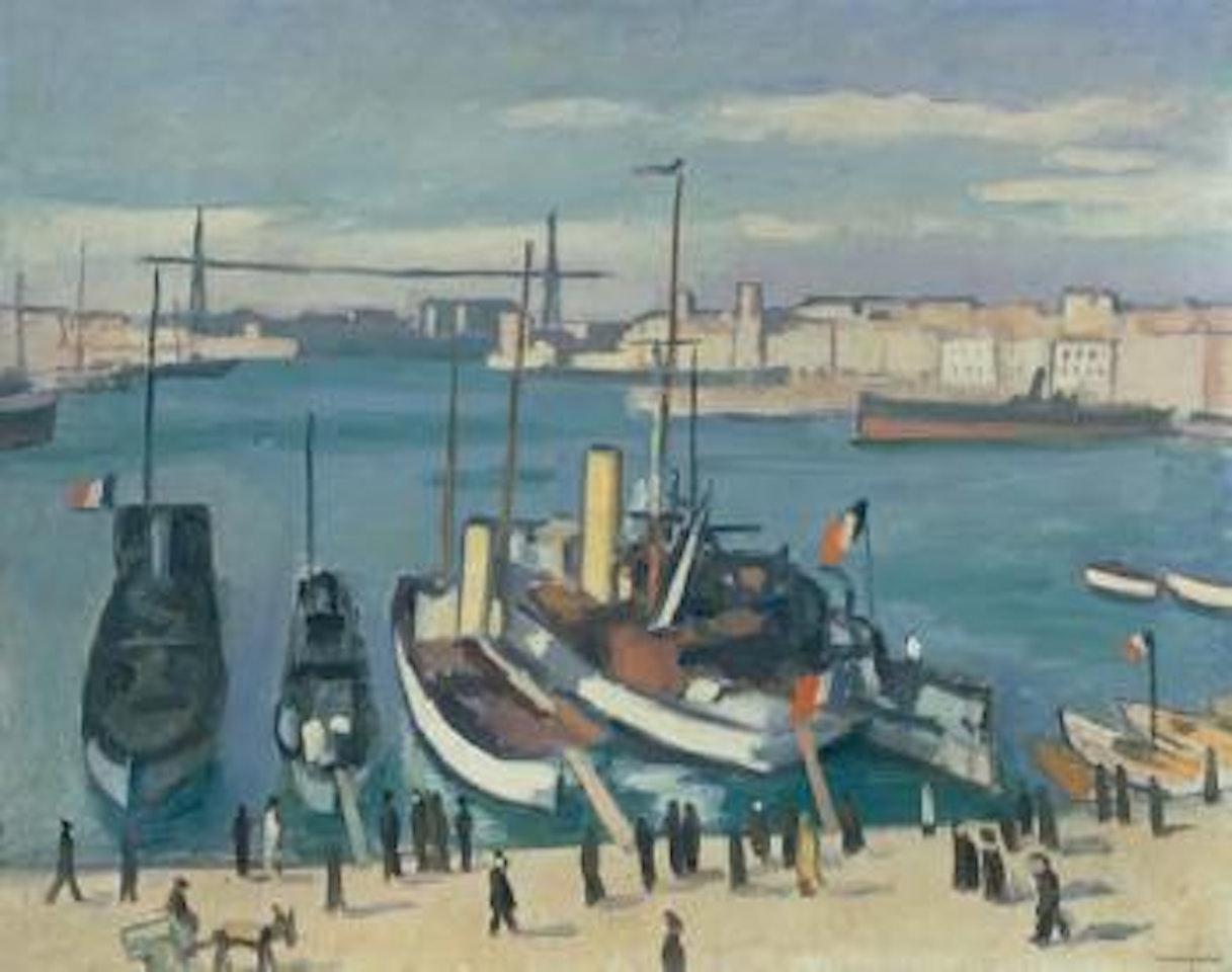 Le vieux port, Marseille by Albert Marquet