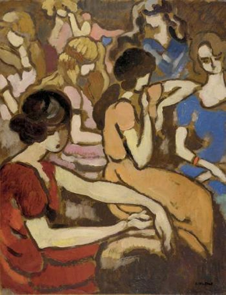 Femmes au theatre by Louis Valtat