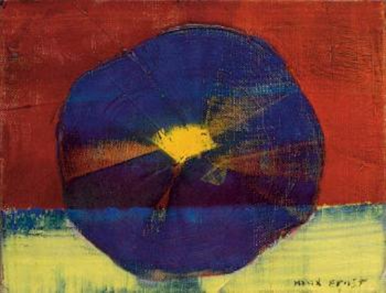 Fleur violette by Max Ernst