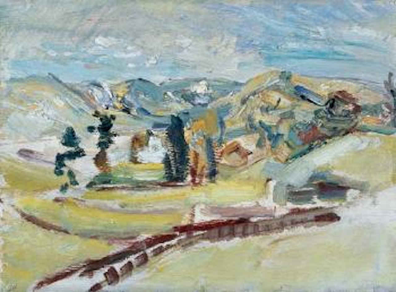 Landscape, Lake District 3 by Kurt Schwitters