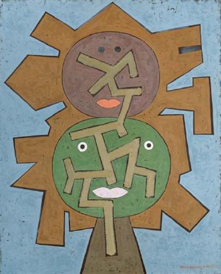 Les deux forces by Victor Brauner