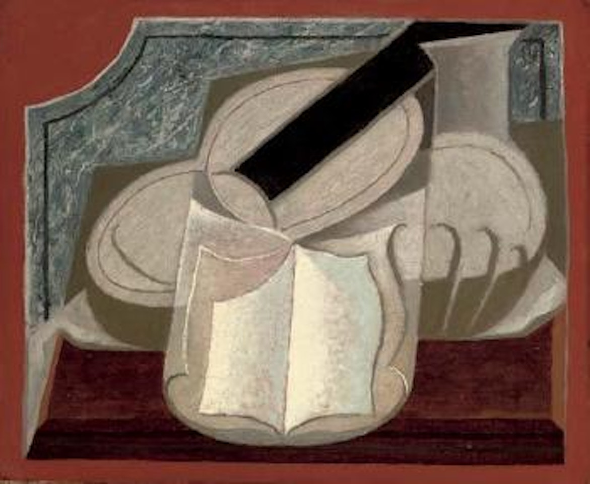 Le livre et la guitare by Juan Gris