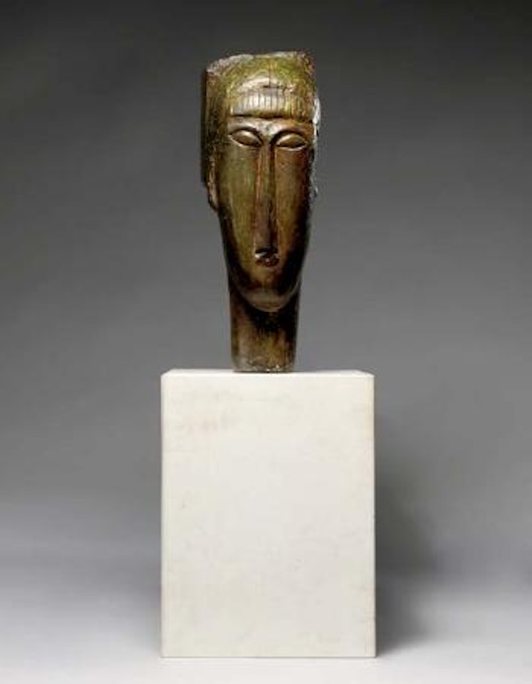 Tete a la frange by Amedeo Modigliani