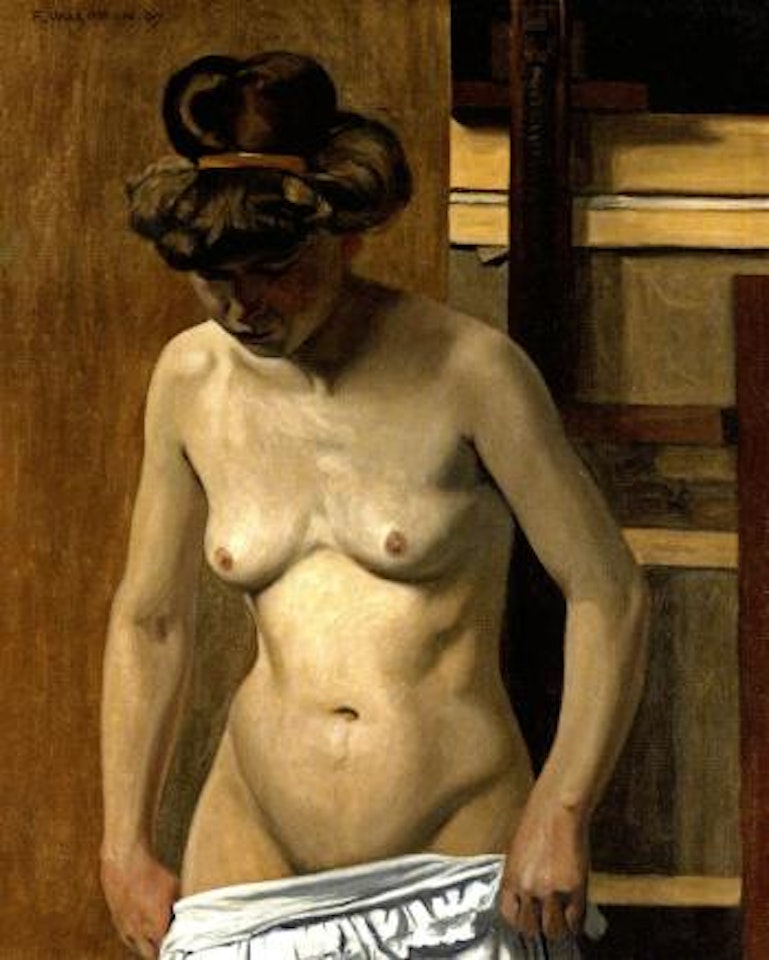 Torso de femme nue, de face by Félix Vallotton