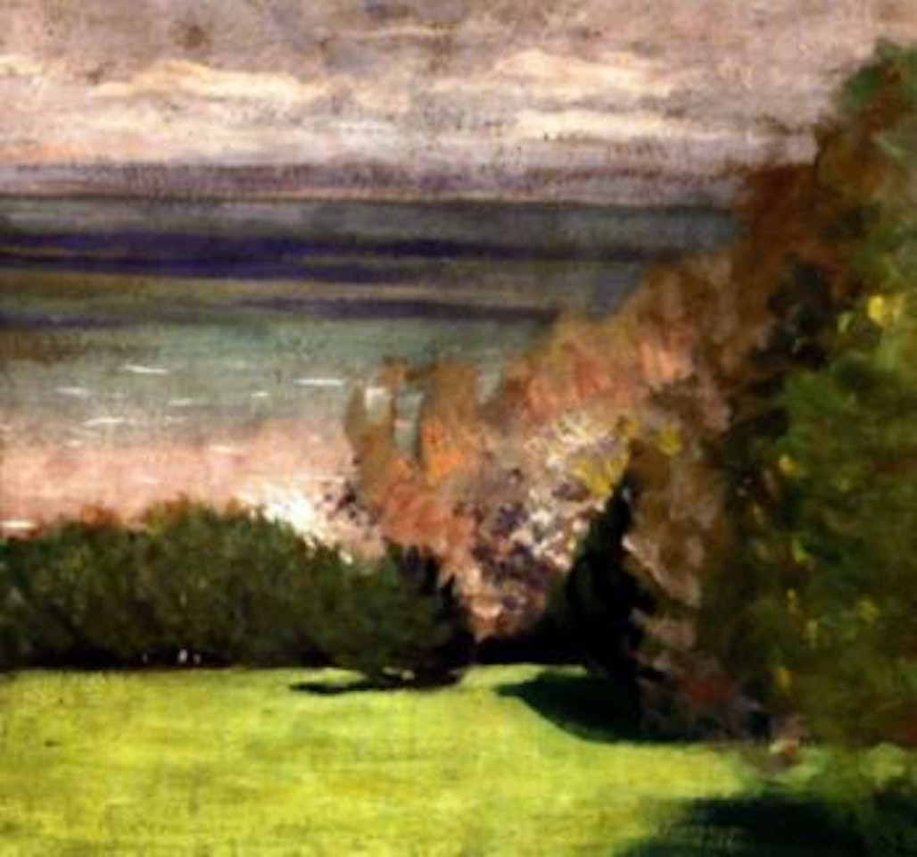 Le parc a Villerville by Félix Vallotton