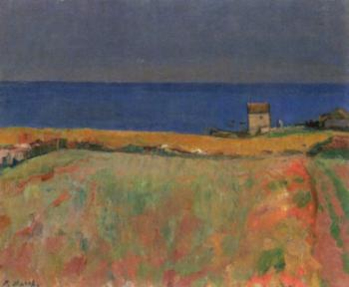 House by the sea, Brittany by Paul Basilius Barth