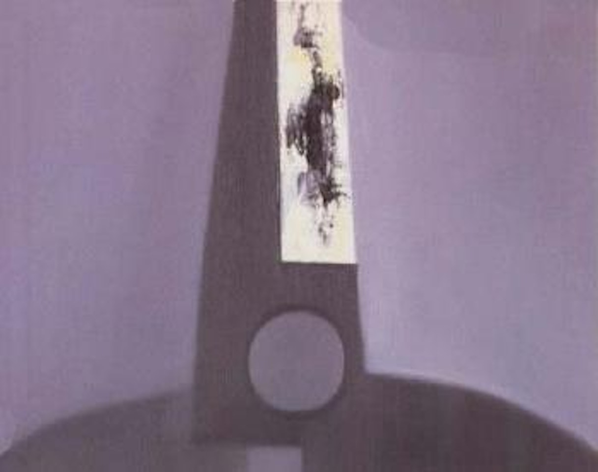 Grey and black quarter scissors by Mao Xuhui