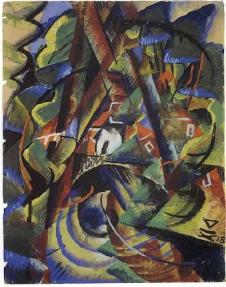 Black bridge by Otto Dix