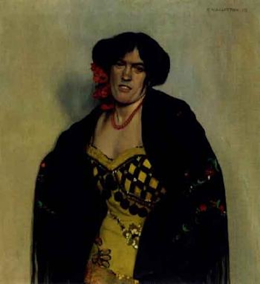 Espagnole au chale by Félix Vallotton