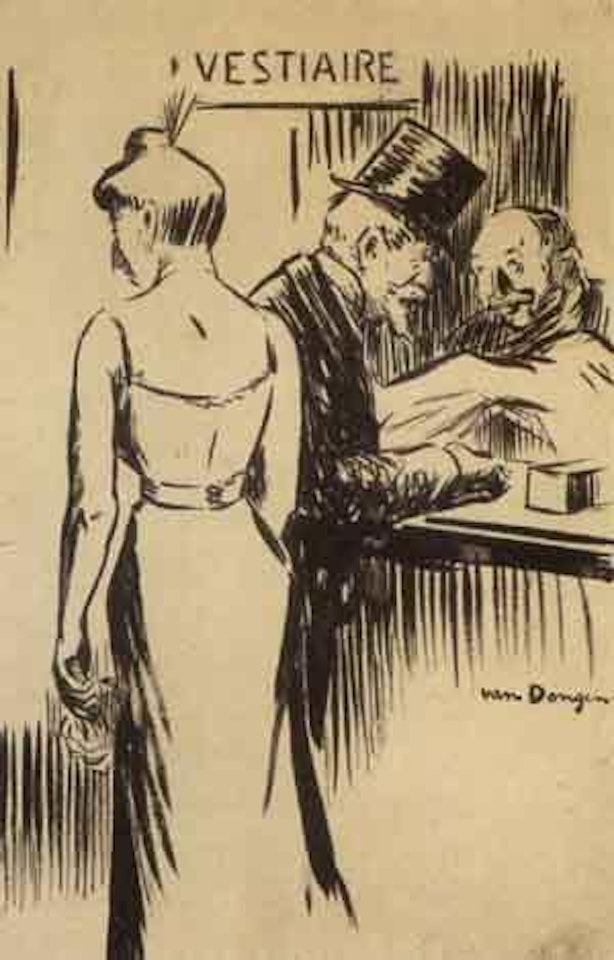 Le vestiaire by Kees van Dongen