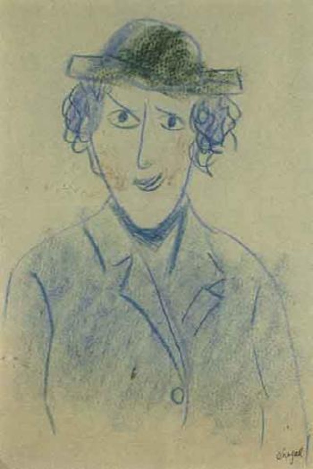 L'artiste by Marc Chagall