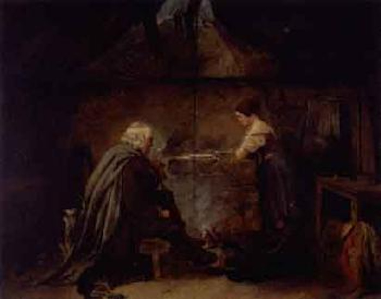 Reading the bible by Richard Ansdell