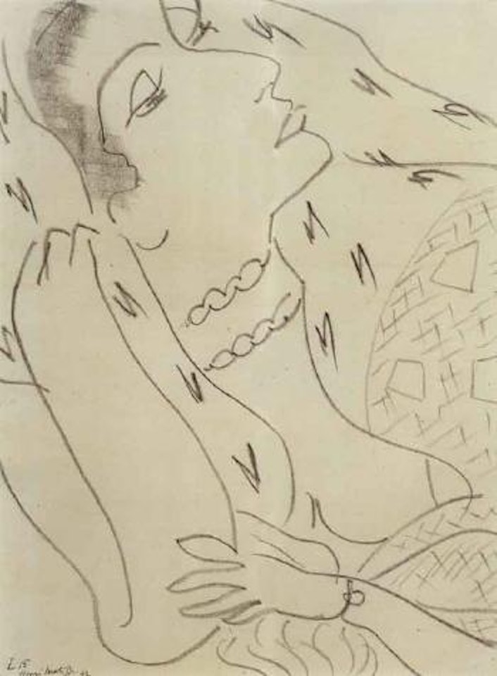 Theme L variation 15 by Henri Matisse