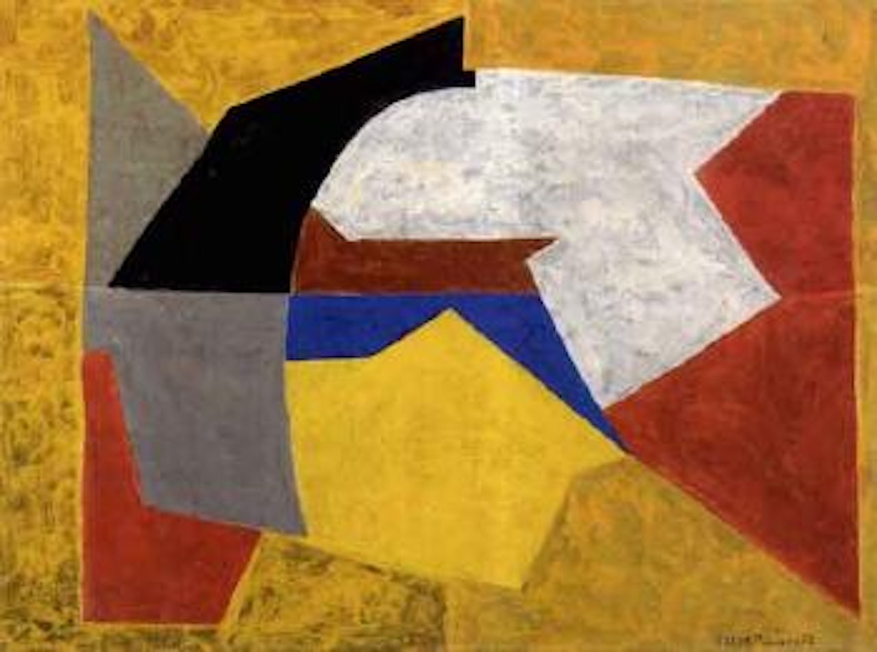 Composition rouge blanc bleu by Serge Poliakoff