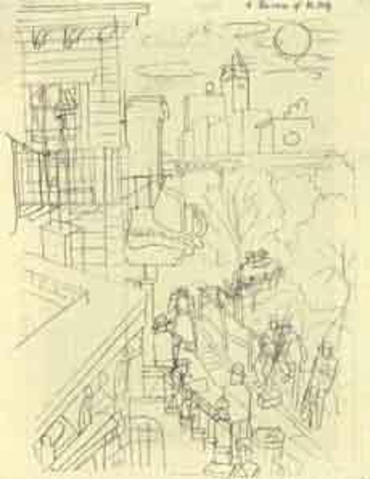 The voice of the city by George Grosz