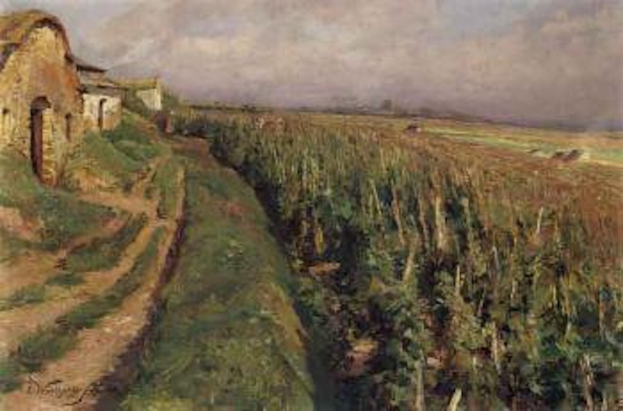 Kellerstrasse in Etsdorf by Olga Wisinger-Florian