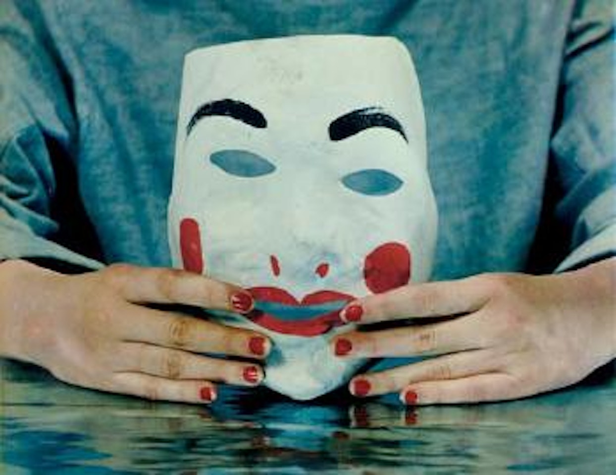 Hands and mask by Paul Outerbridge