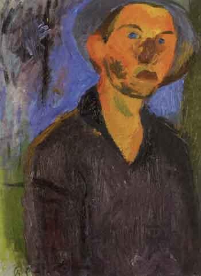 Self-portrait by Ragnar Sandberg