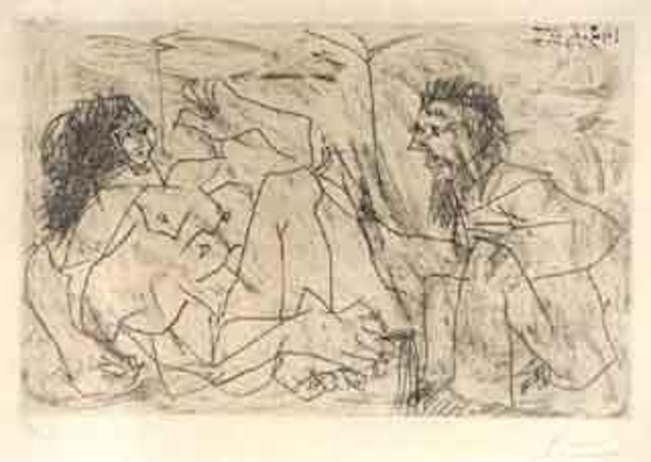 Dans l'atelier by Pablo Picasso