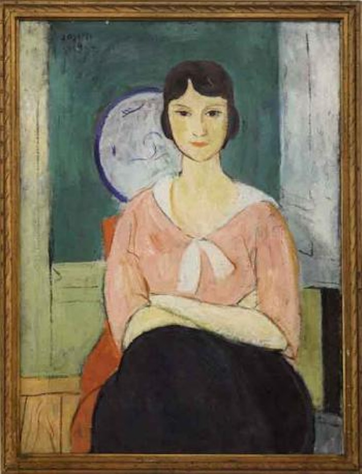 The artist's sister by Einar Jolin