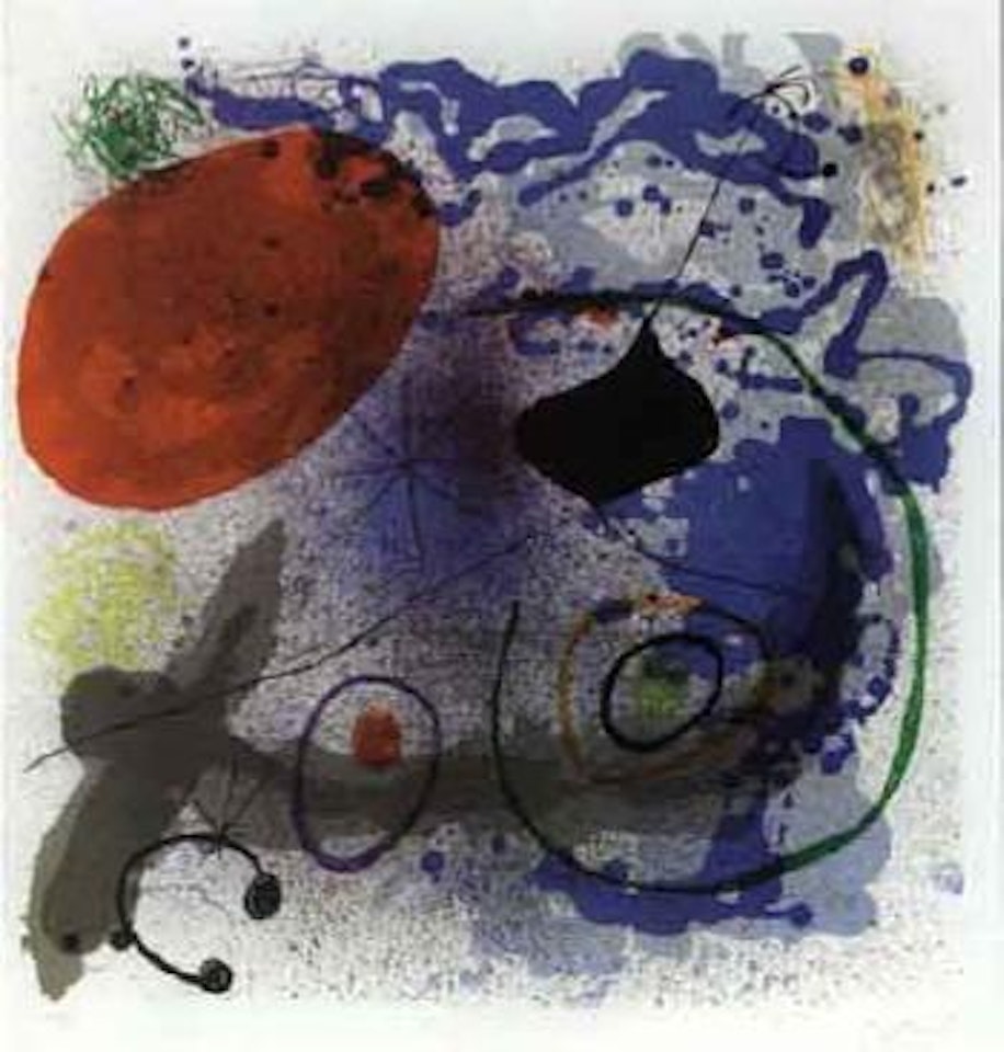 Battement II by Joan Miró
