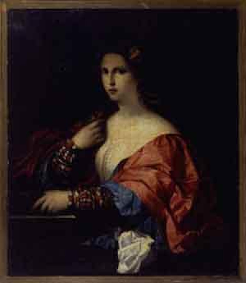 Portrait of a woman by Italian School
