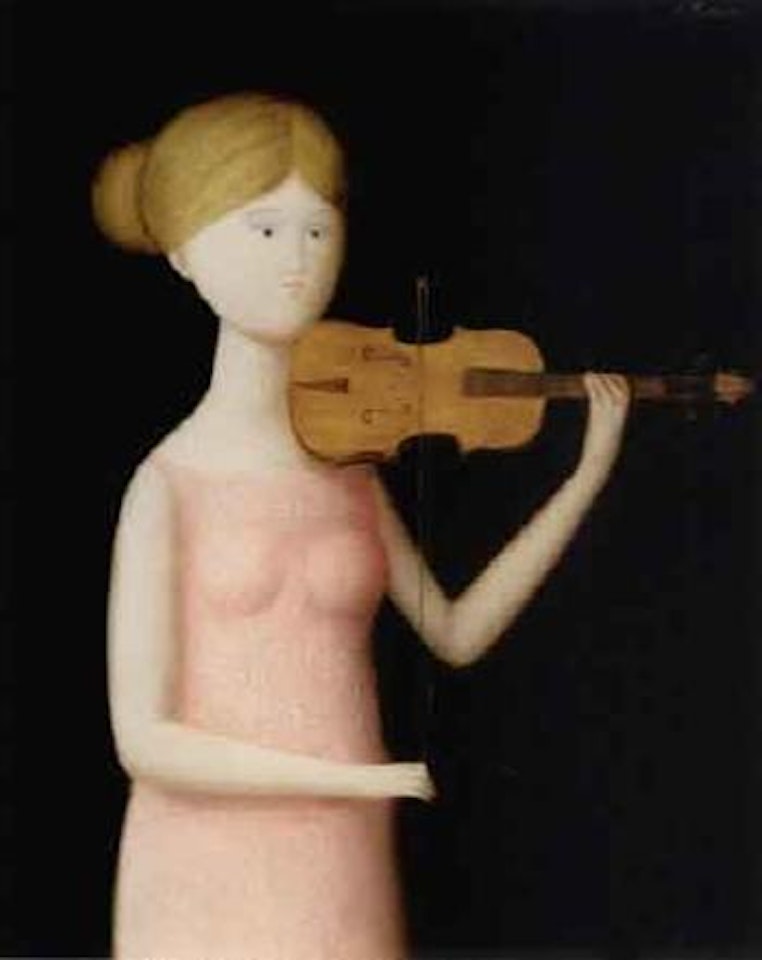 Violin player by Antonio Bueno