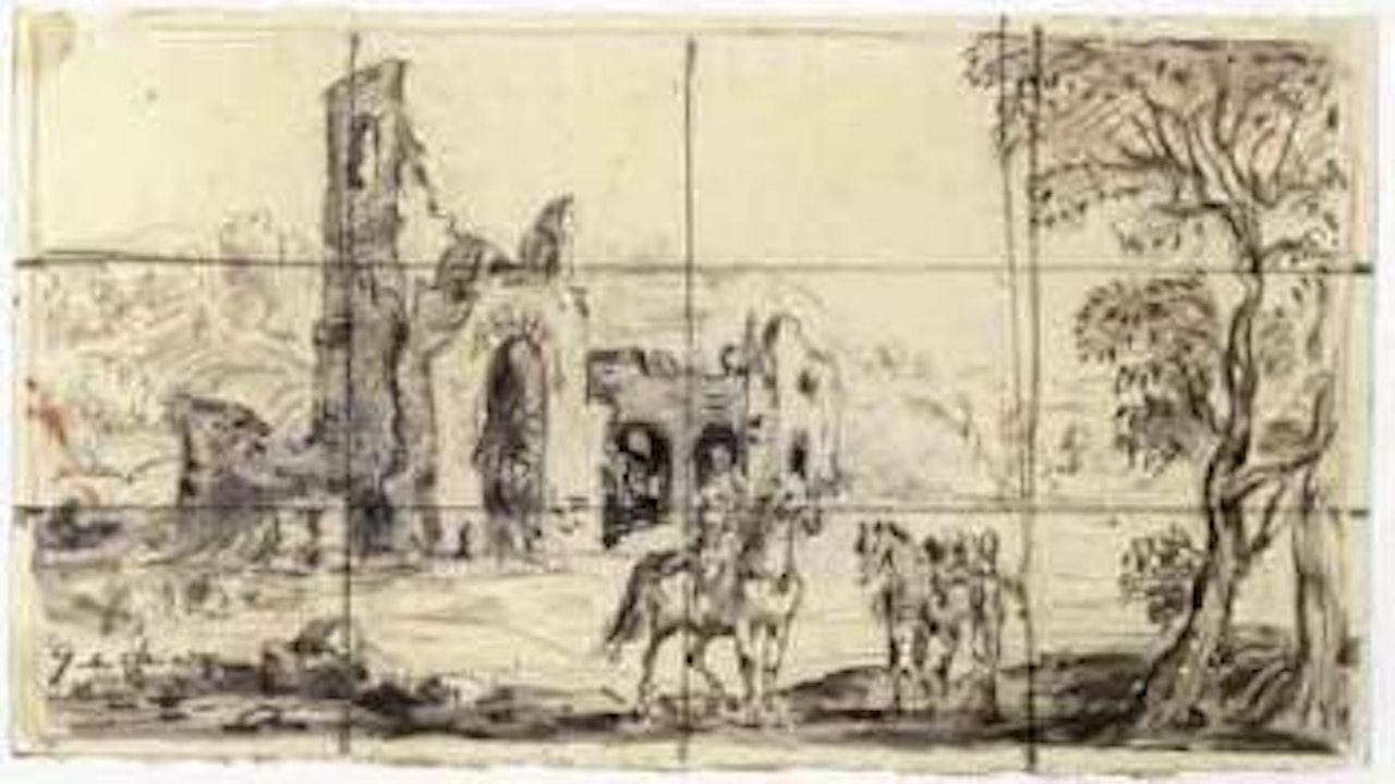 Riders and ruins by Giorgio de Chirico