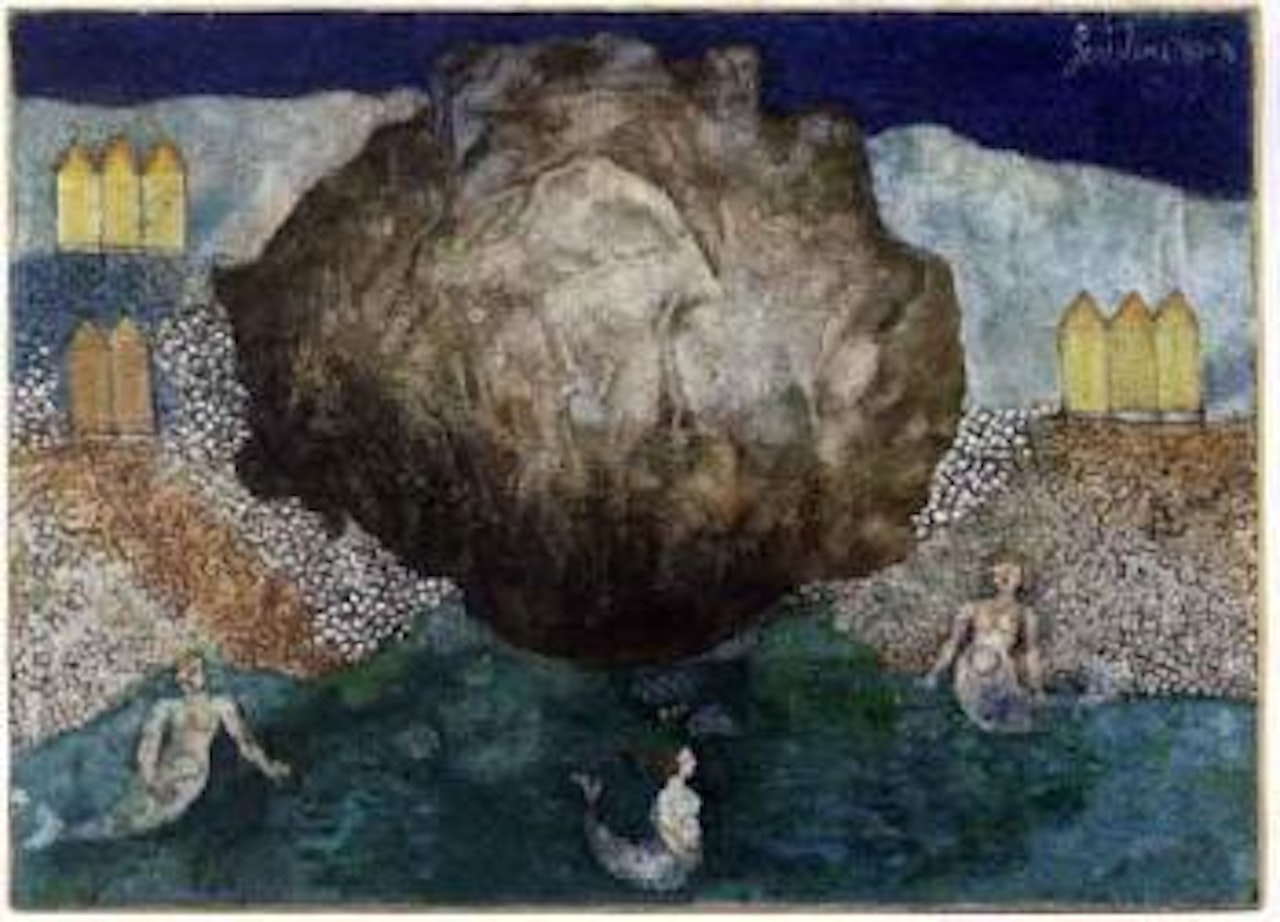 Mermaids' cliff by Franco Gentilini