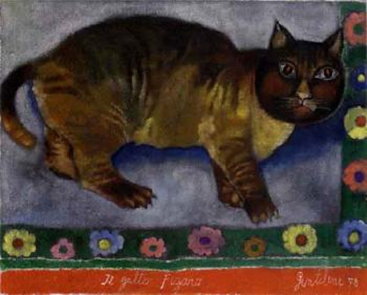 Cat Figaro by Franco Gentilini