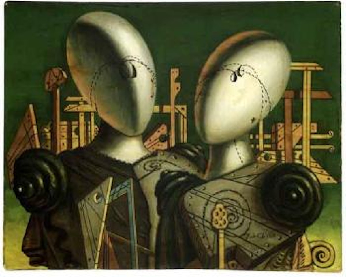 Ettore and Andromaca by Giorgio de Chirico