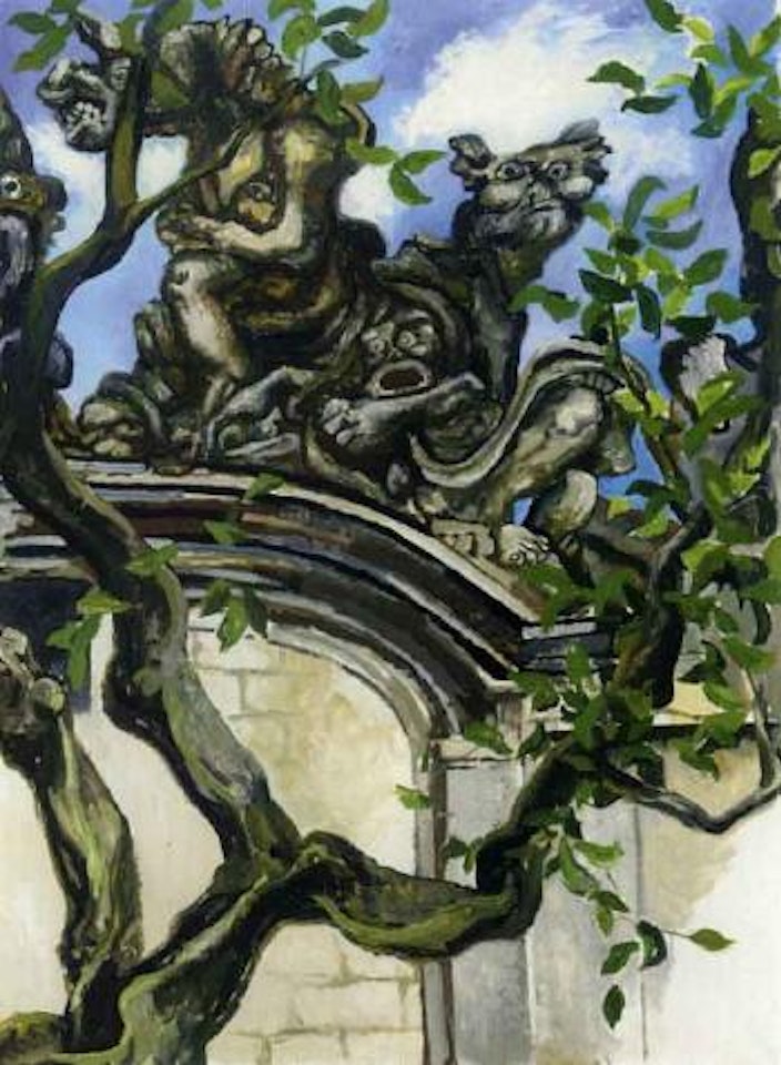 Bricked up gate by Renato Guttuso