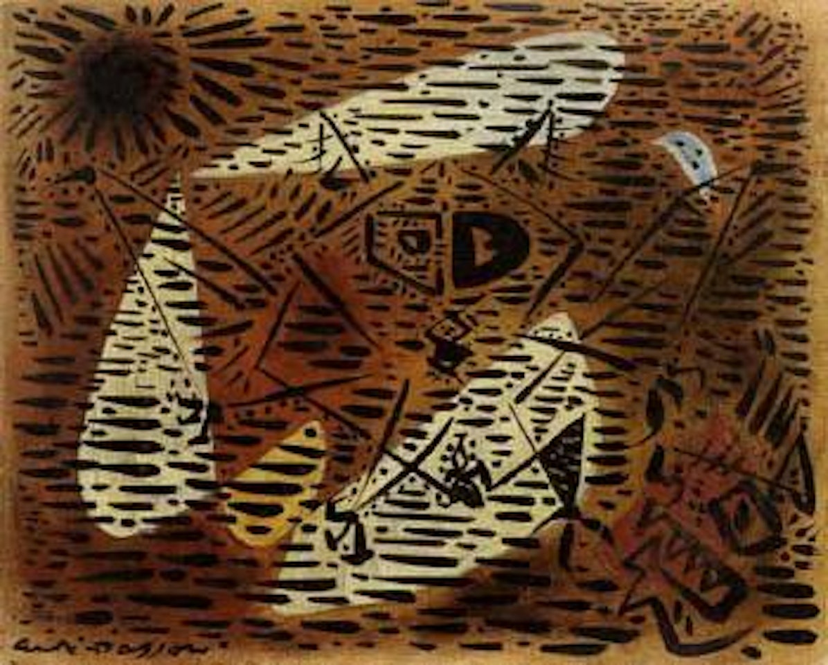 Chauve-souris by André Masson