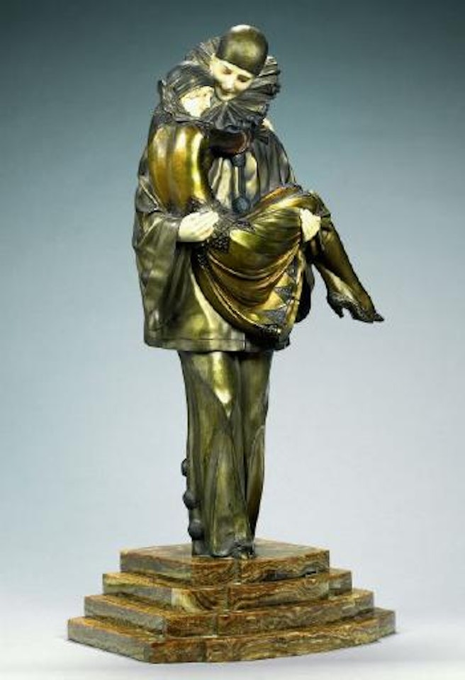 Pierrot et Colombine by Demetre Chiparus